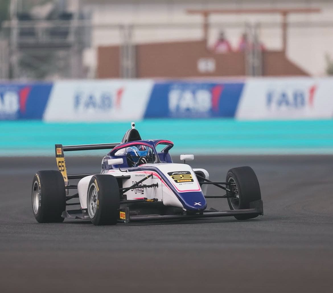 DEBUT F4 RACE IN ABU DHABI